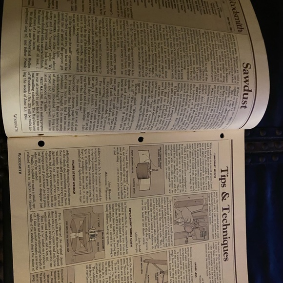 🎉5/$10🎉 Woodsmith magazine no 32 March / April 1984 blanket chest , quilt rack - Picture 3 of 9